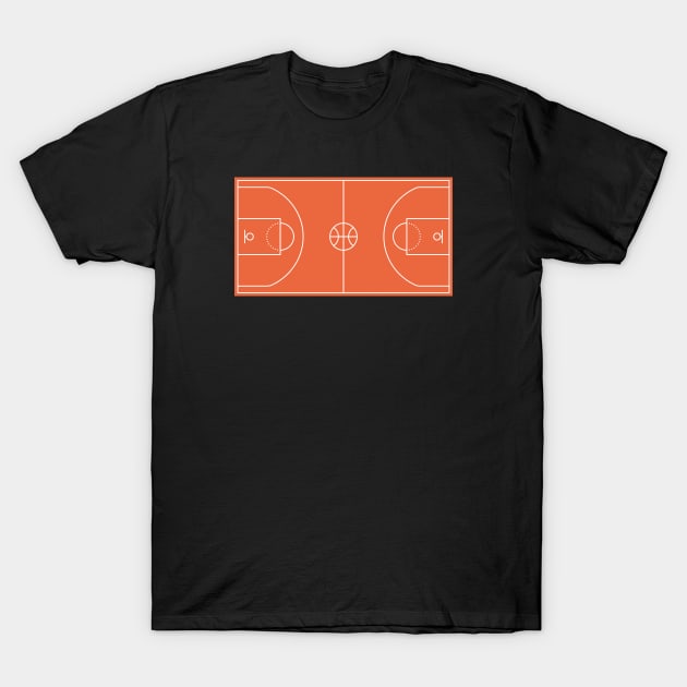 BASKETBALL COURT T-Shirt by encip